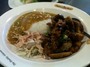 Tonkatsu Curry with Rice 